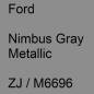 Preview: Ford, Nimbus Gray Metallic, ZJ / M6696.